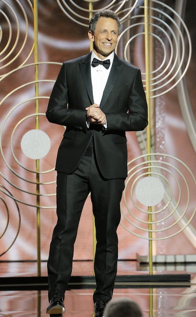 Seth Meyers, 75th Annual Golden Globe Awards - Show